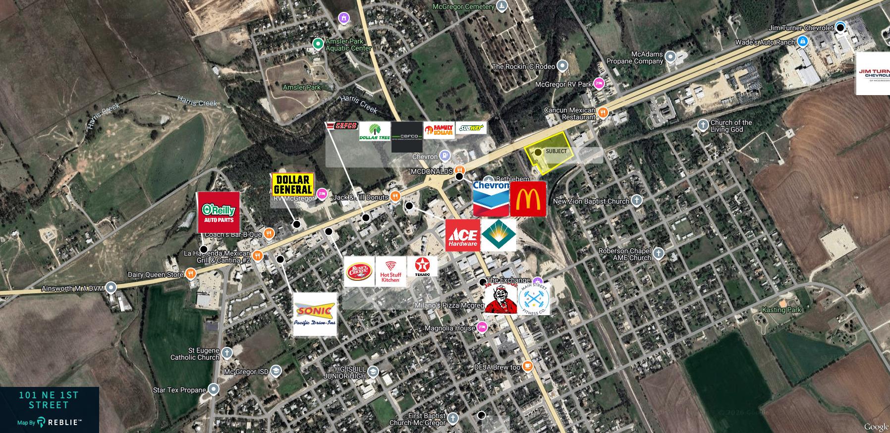101 NE 01ST ST, McGregor