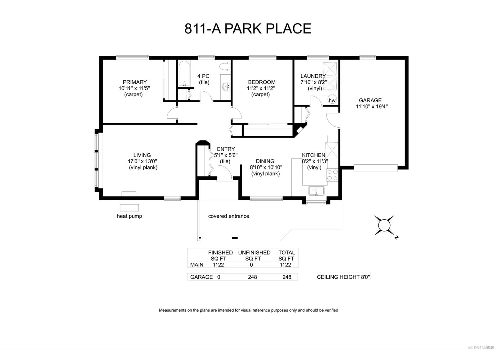 811 Park Pl #A