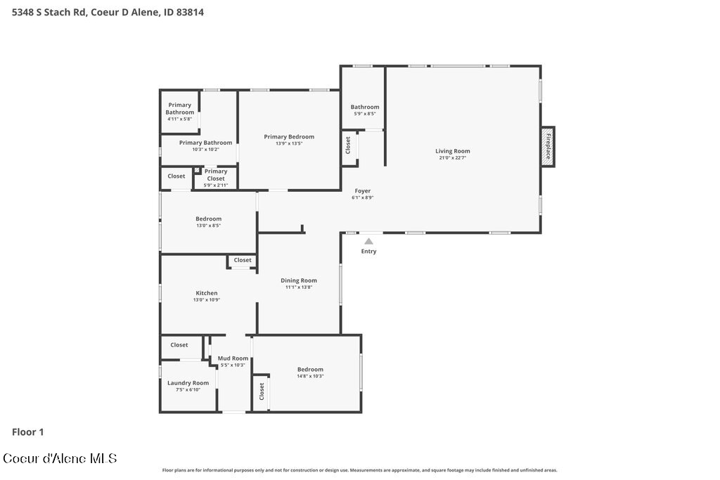 5348 S Stach Rd, Coeur d'Alene
