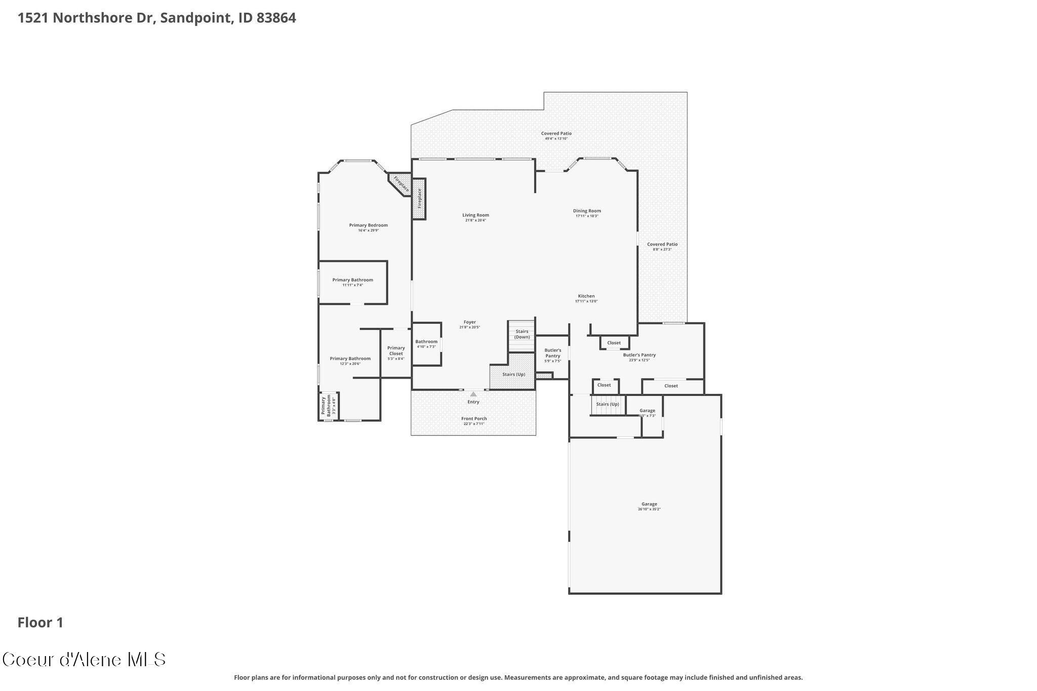 1521 Northshore DR