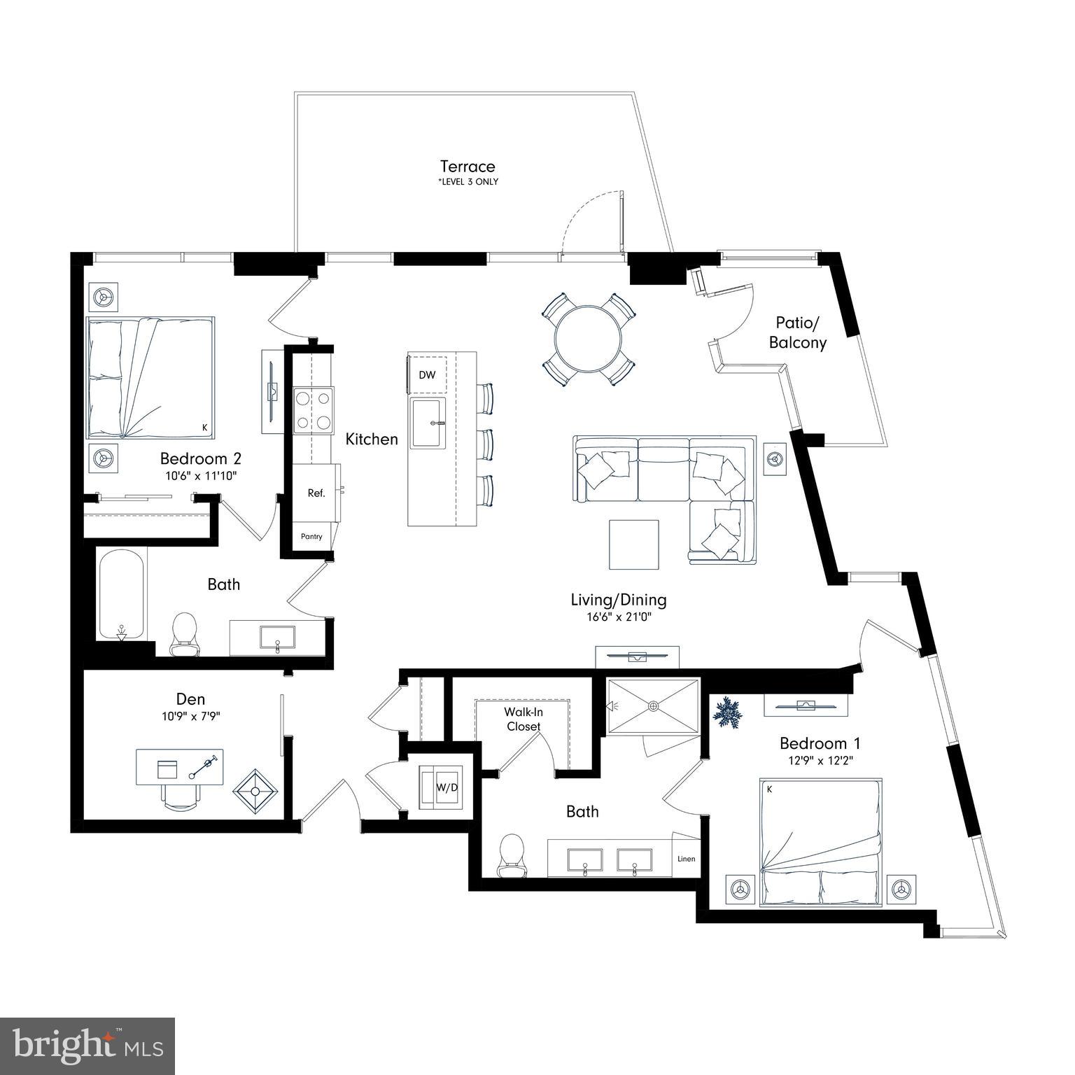 2601 CALVERT STREET NW 807