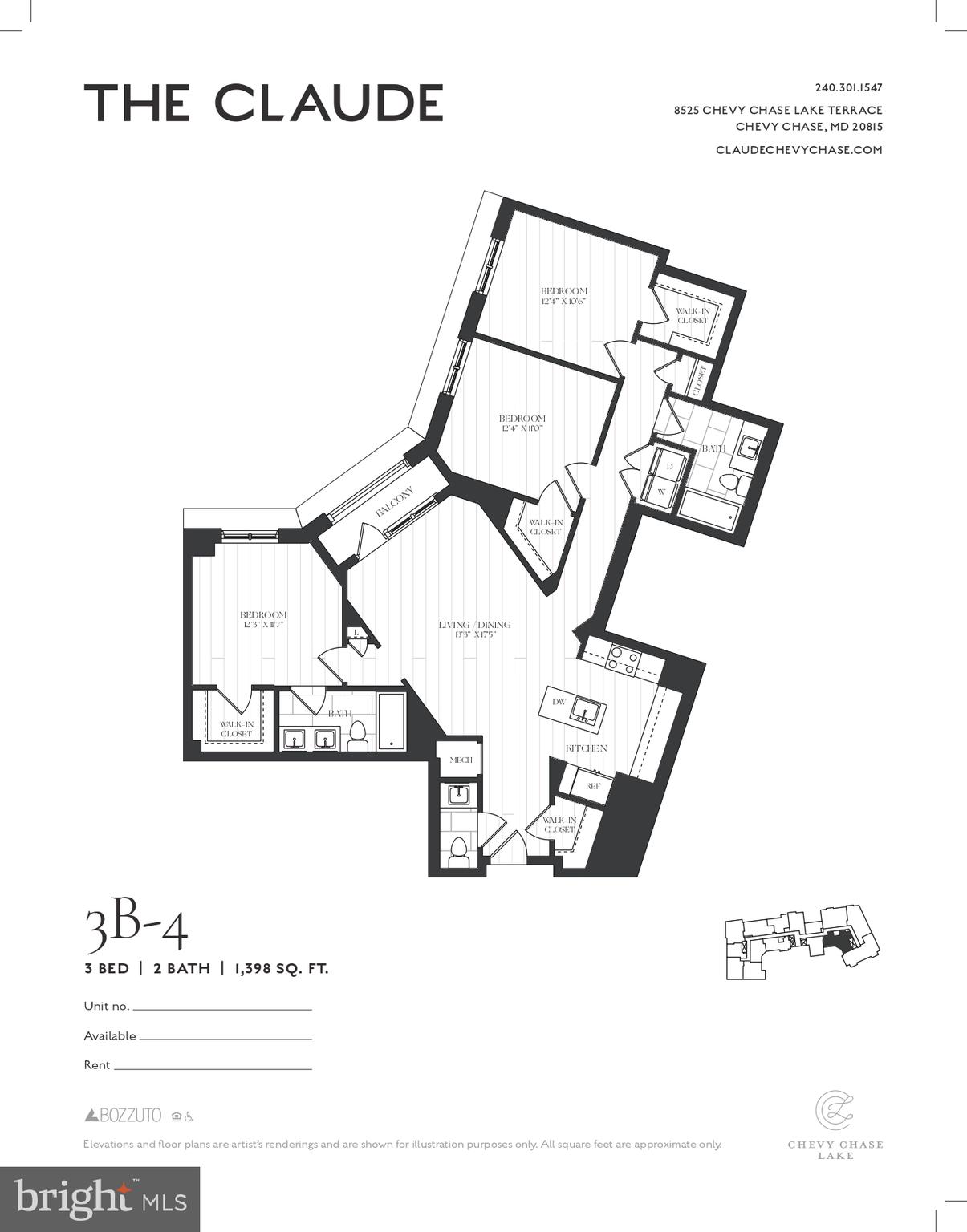 3820 CHAPLIN PLACE 1114/CLAUDE /VARIES