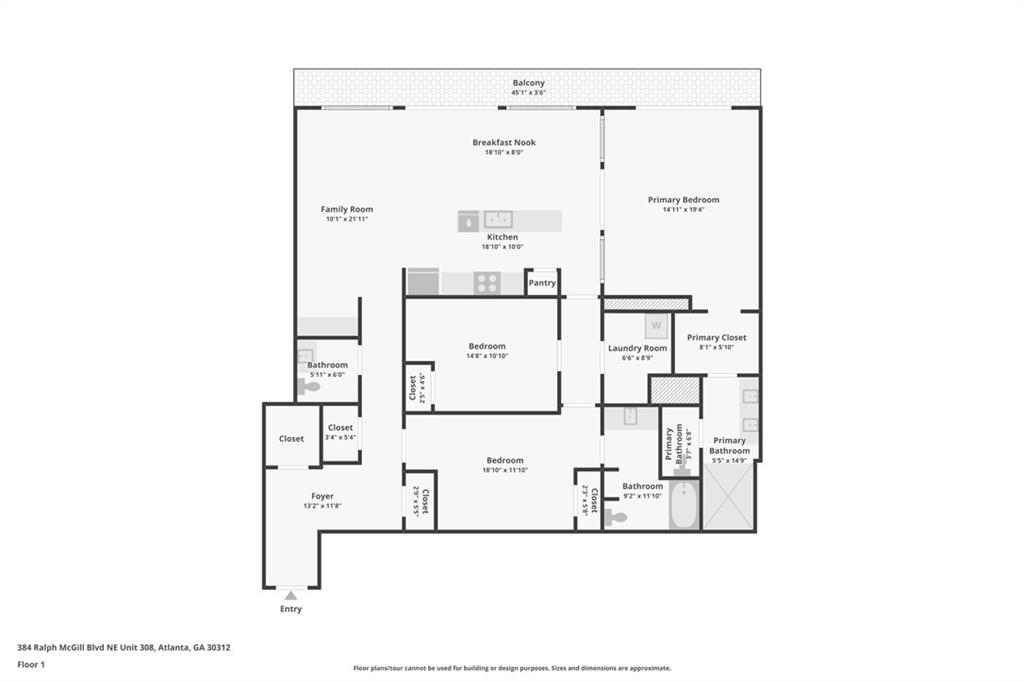 384 Ralph Mcgill Boulevard NE Unit 308