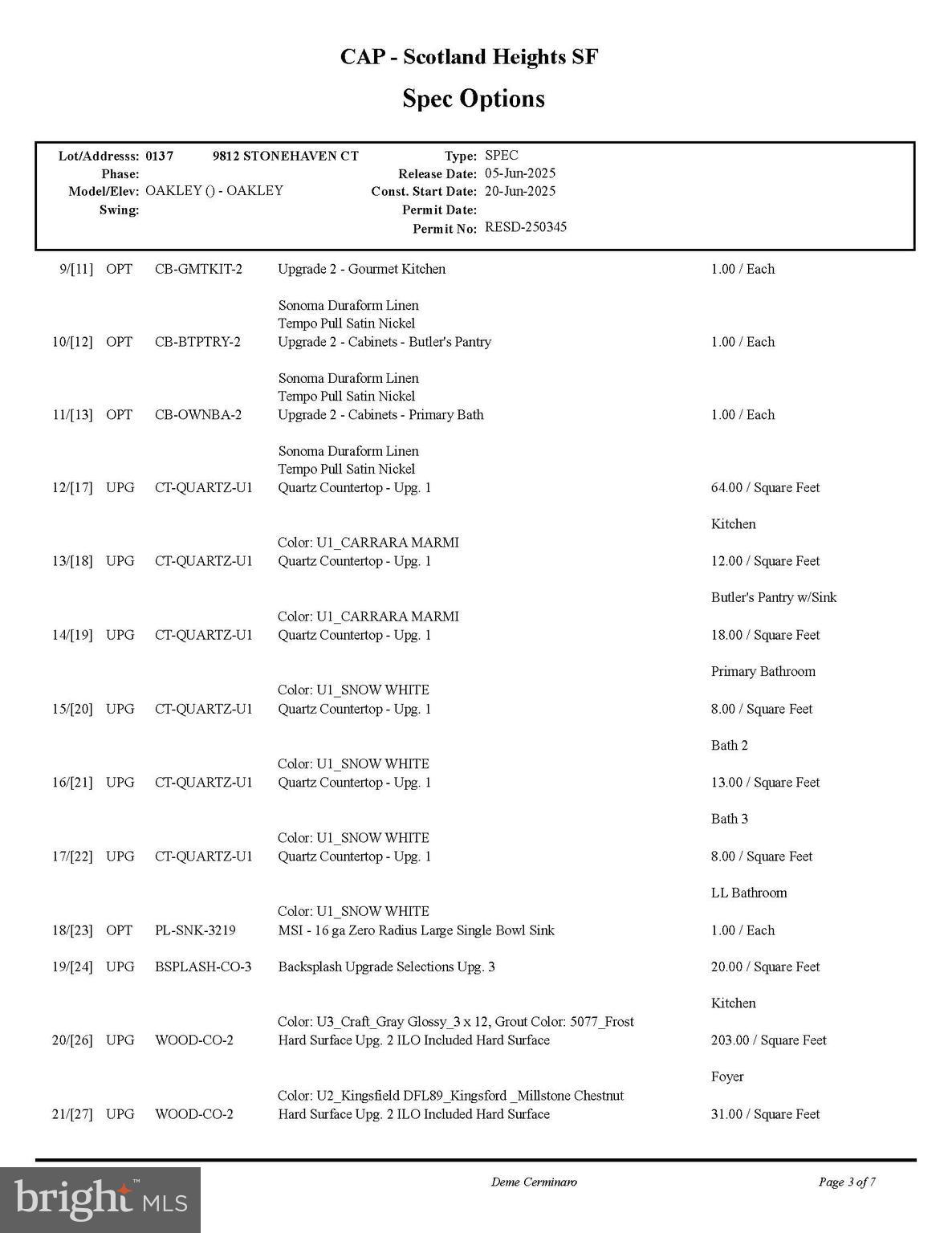 LOT 137 STONEHAVEN COURT