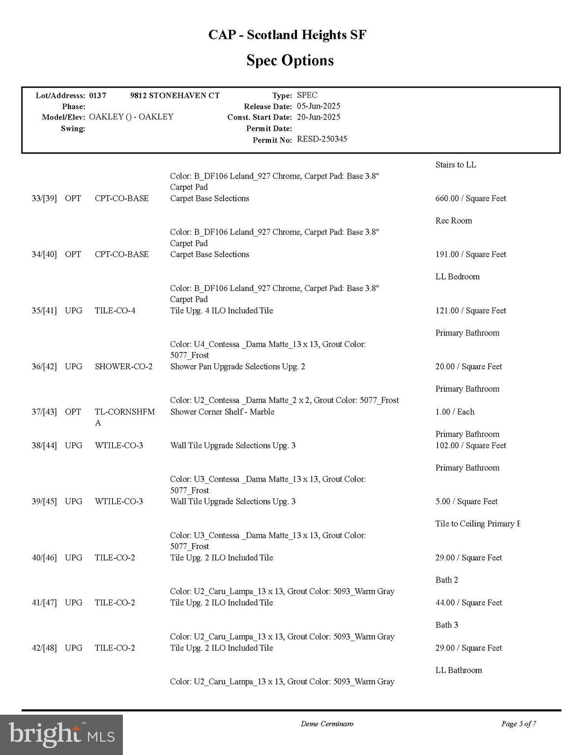 LOT 137 STONEHAVEN COURT