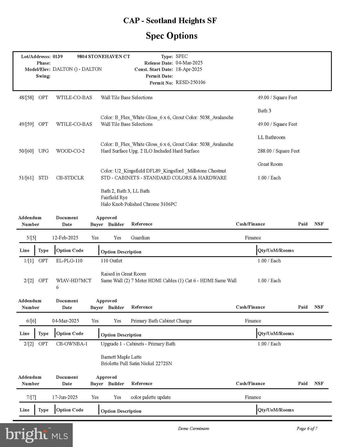 LOT 139 STONEHAVEN COURT