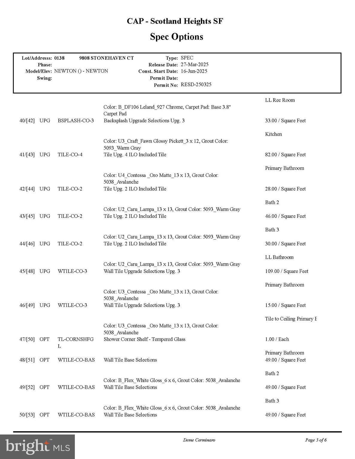 LOT 138 STONEHAVEN COURT