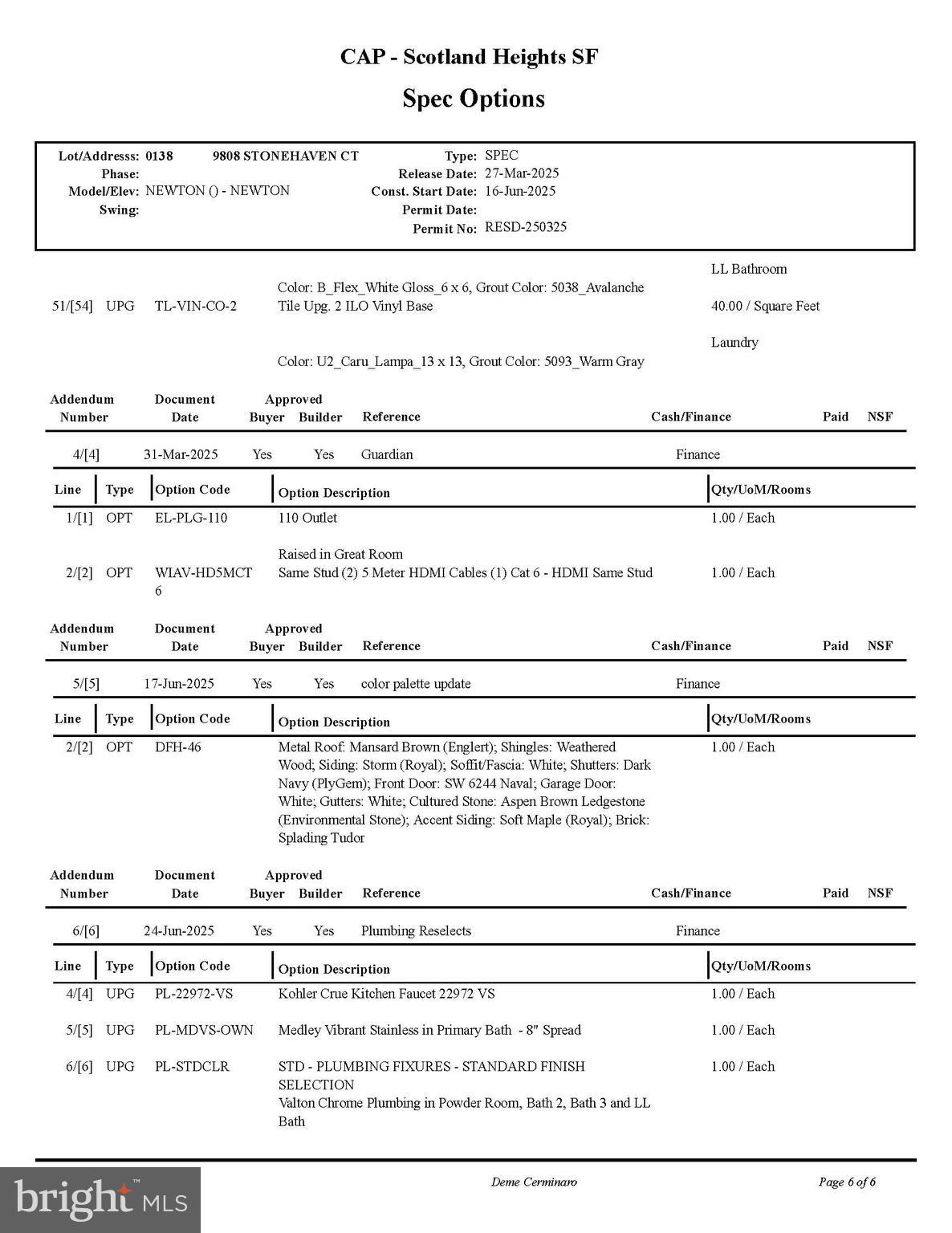 LOT 138 STONEHAVEN COURT