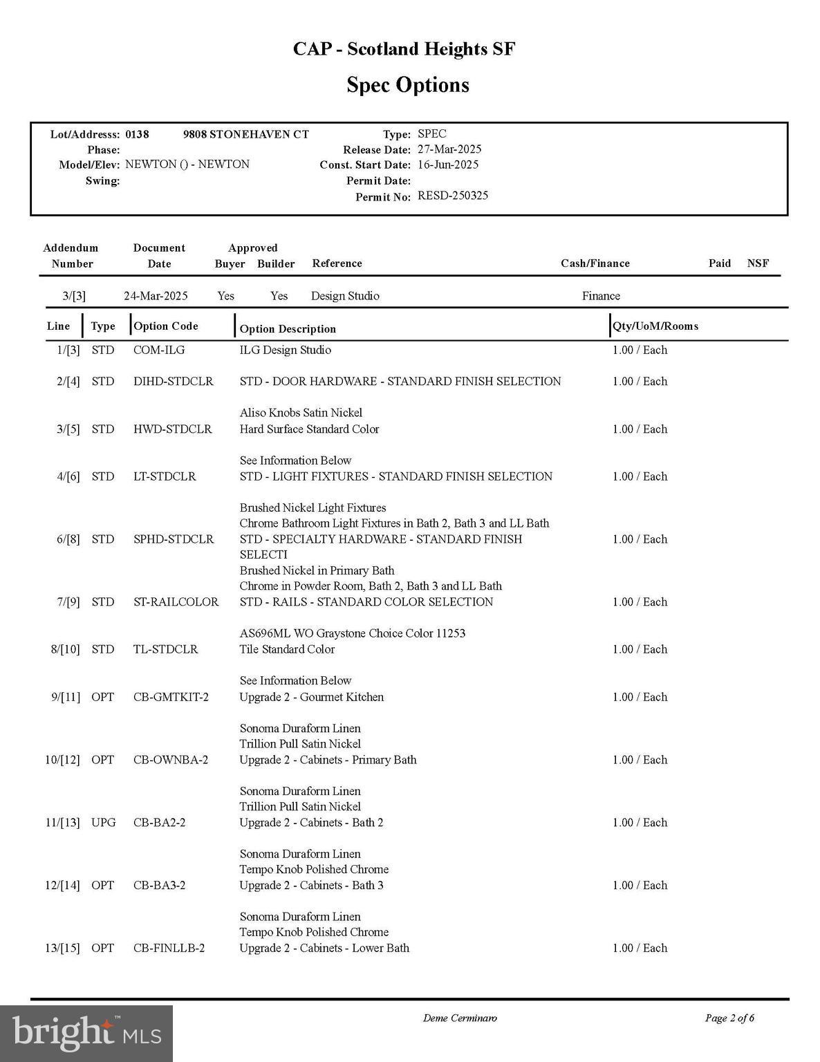 LOT 138 STONEHAVEN COURT