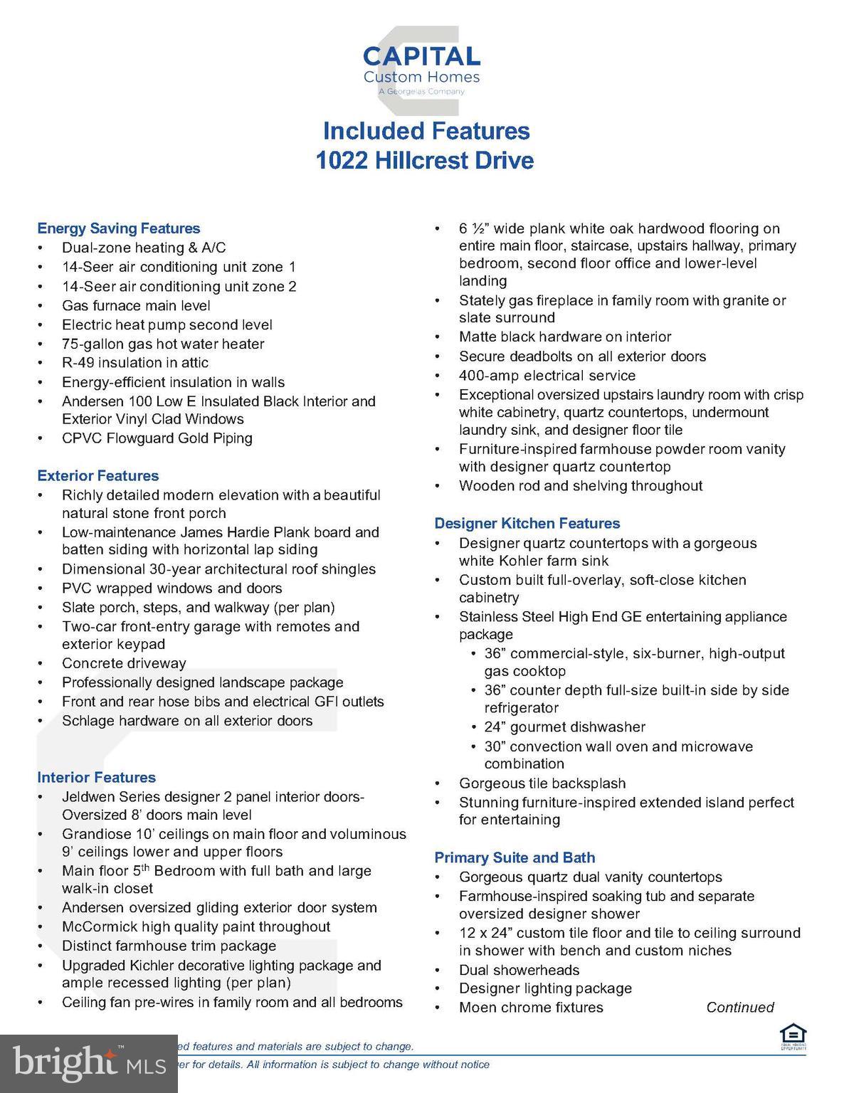 1022 HILLCREST DRIVE SW