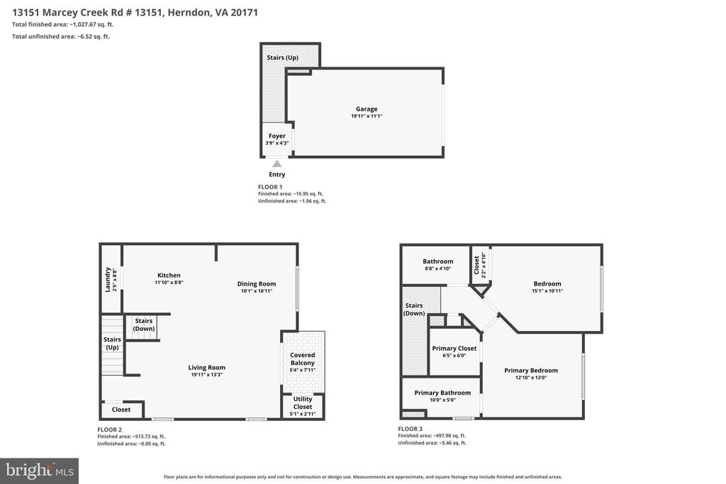13151 MARCEY CREEK ROAD Unit: 13151