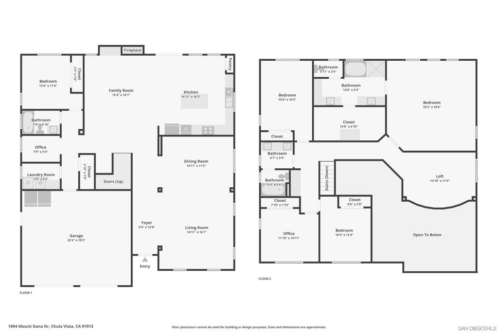 1094 Mount Dana Dr.