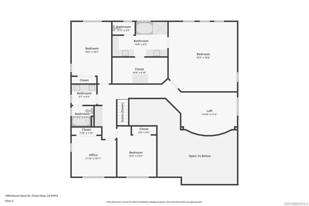 1094 Mount Dana Dr.