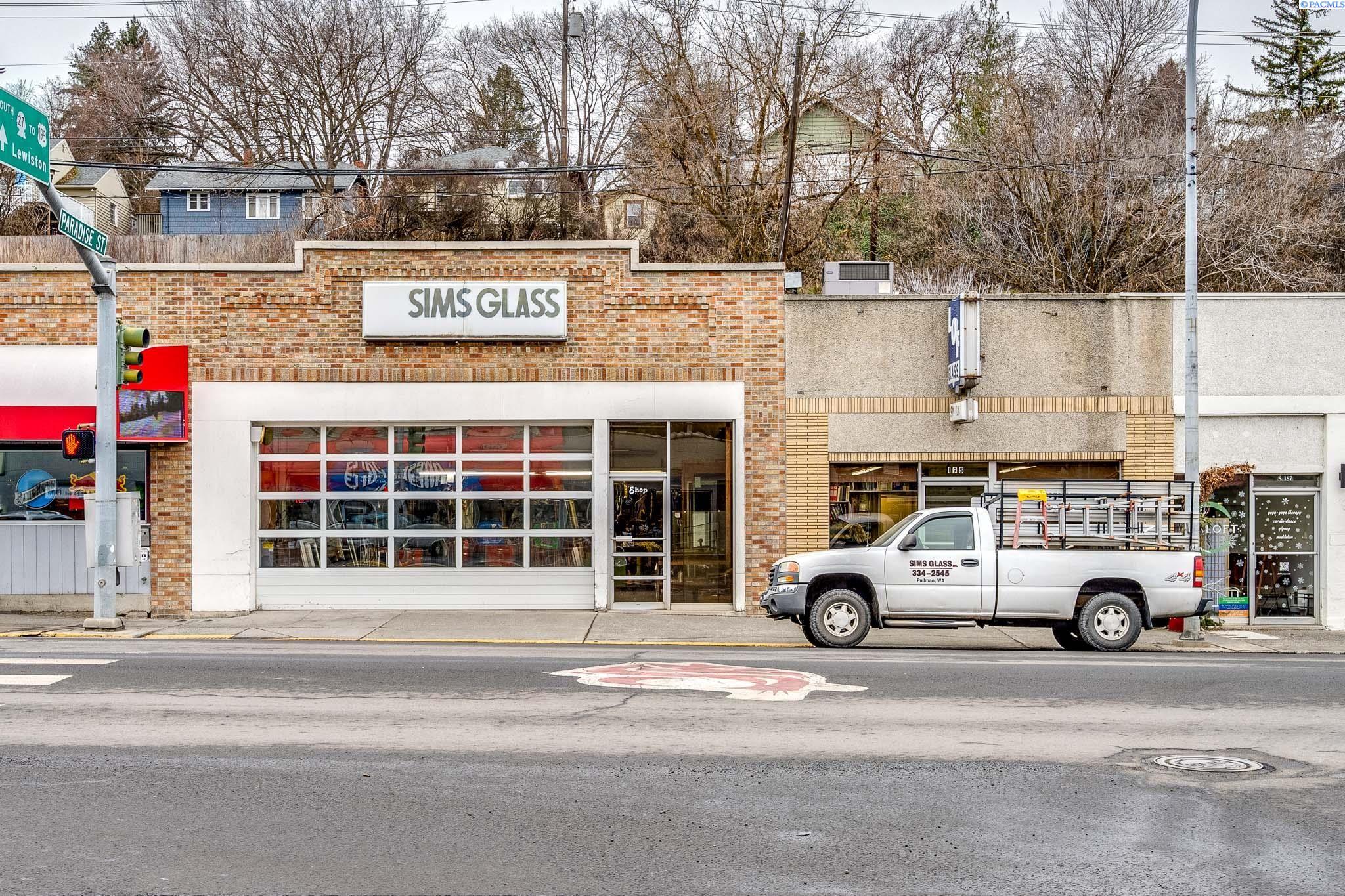195 S Grand Ave Unit: Sim's Glass Longtime Pullman Business & Location