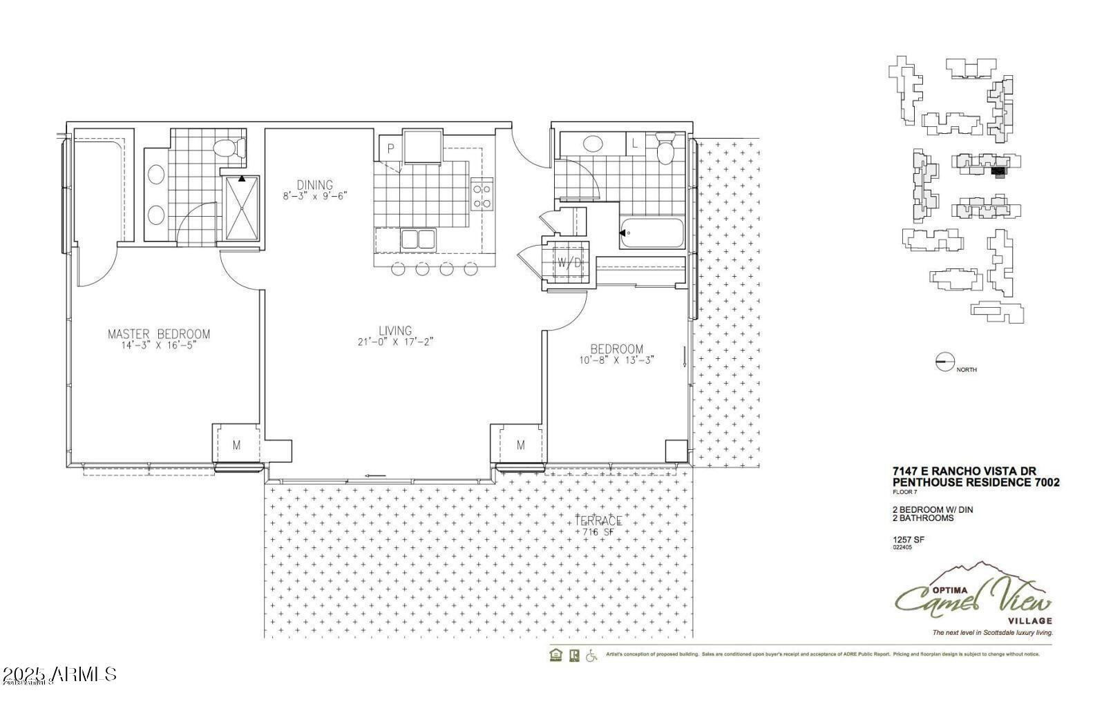 7147 E RANCHO VISTA Drive 7002