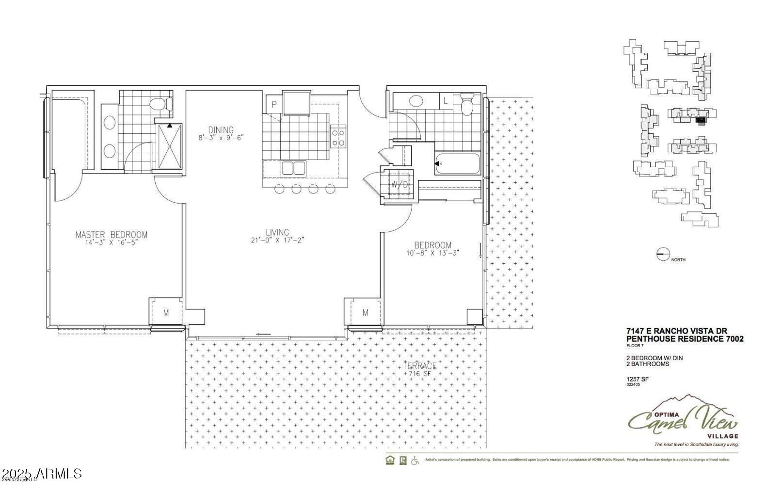 7147 E RANCHO VISTA Drive 7002