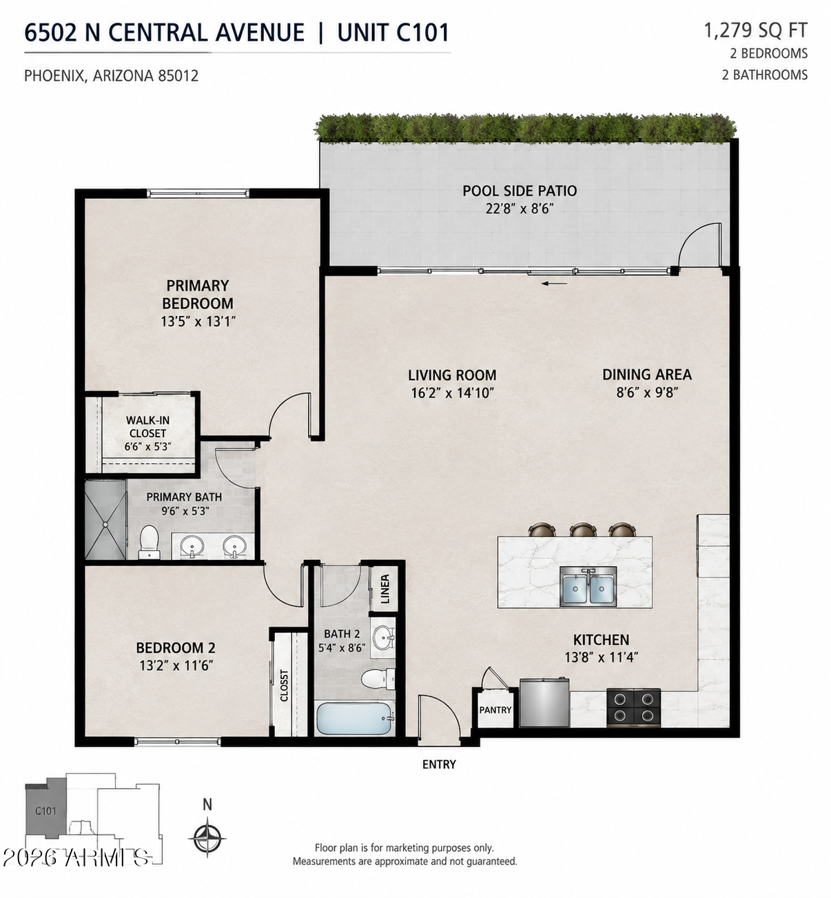 6502 N CENTRAL Avenue C101