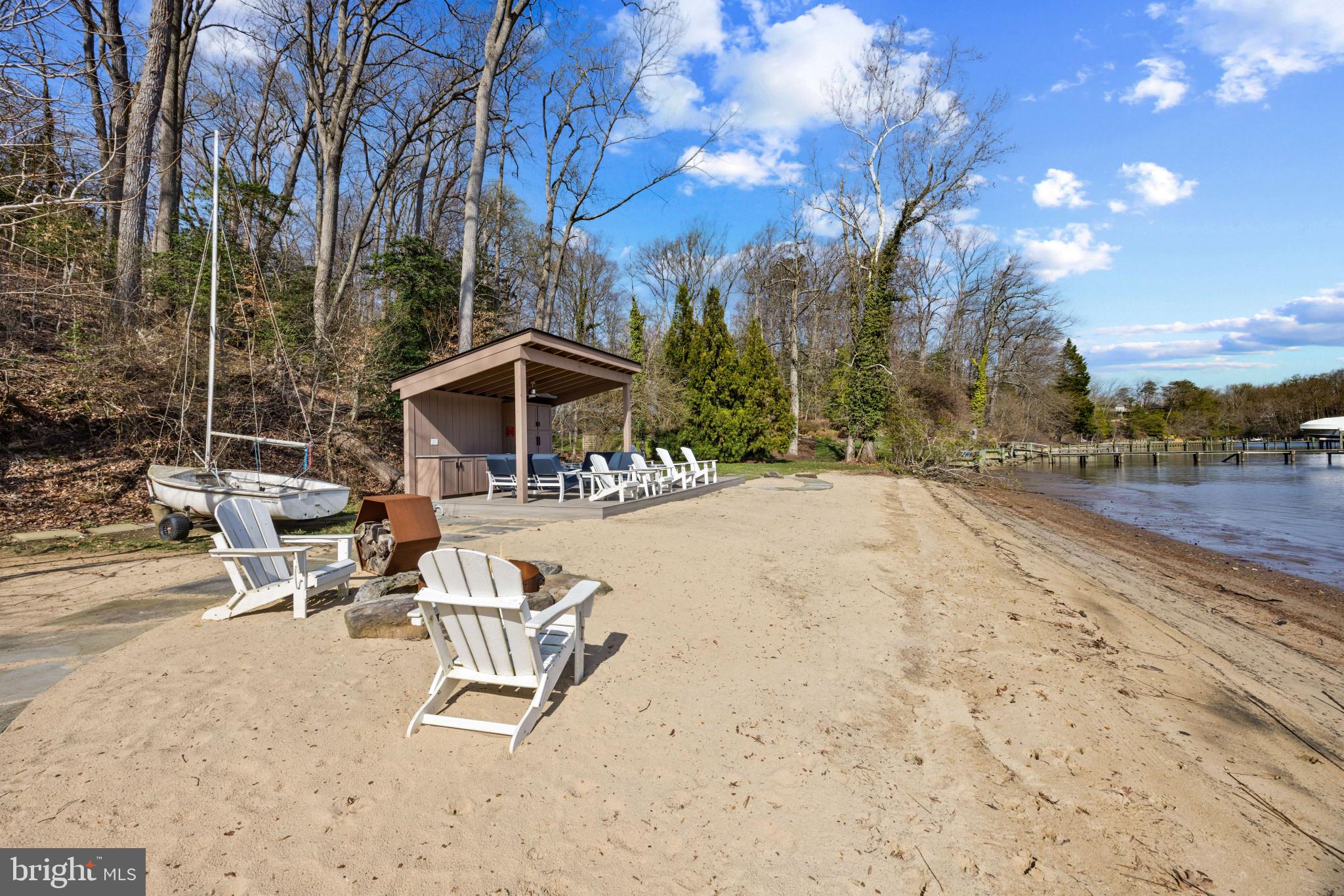 WATERFRONT HOME WITH PRIVATE BEACH | 1306 SAINT PAULS WAY