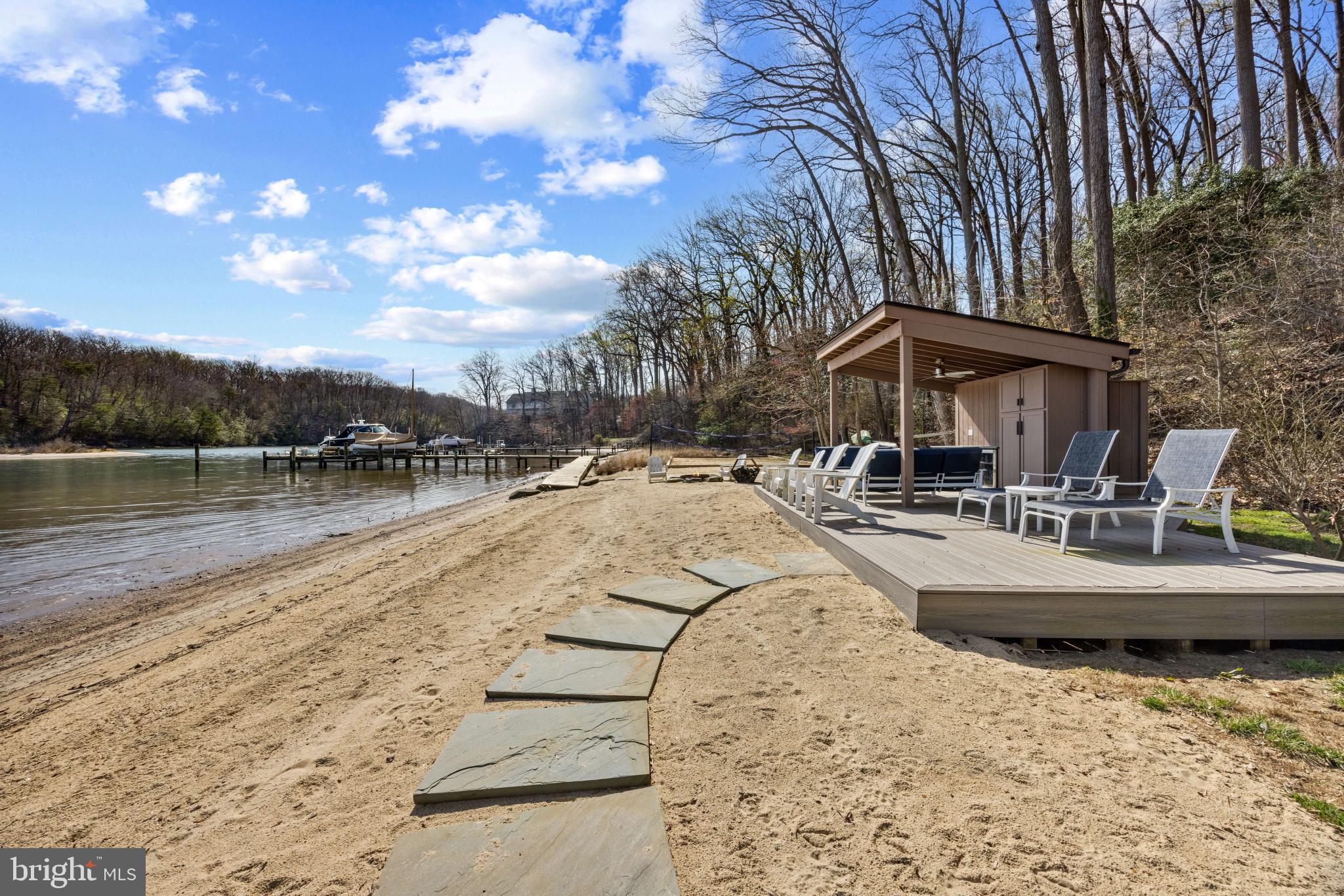 WATERFRONT HOME WITH PRIVATE BEACH | 1306 SAINT PAULS WAY