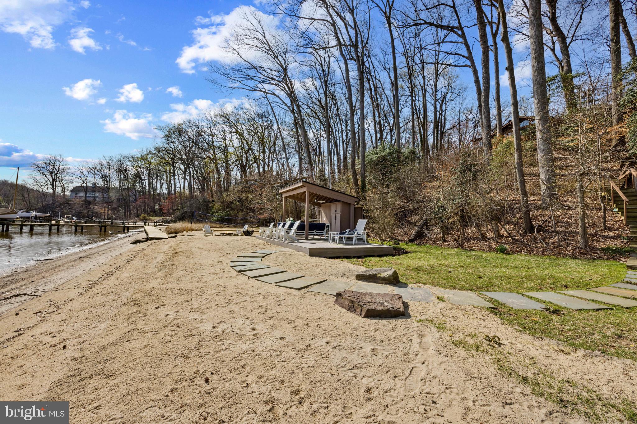 WATERFRONT HOME WITH PRIVATE BEACH | 1306 SAINT PAULS WAY