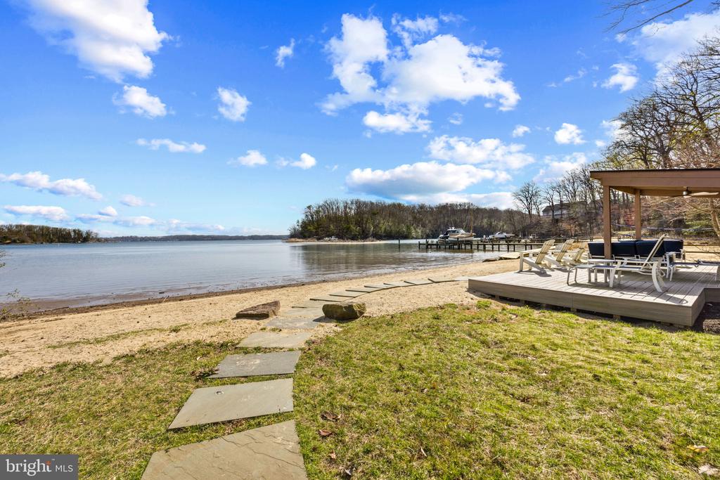 WATERFRONT HOME WITH PRIVATE BEACH | 1306 SAINT PAULS WAY