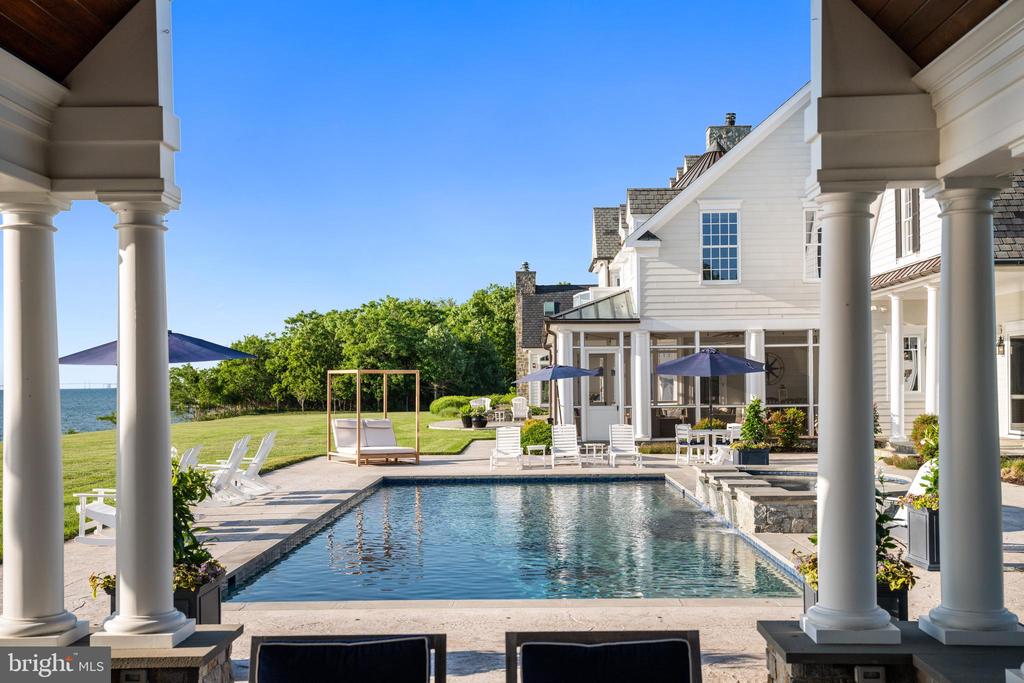 CHESAPEAKE BAY WATERFRONT ESTATE ON 20 ACRES | 7328 KENT POINT ROAD