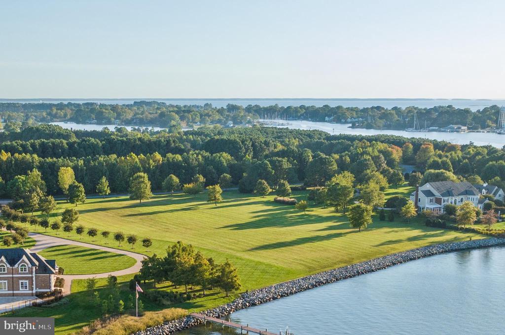 WATERFRONT LAND FOR SALE IN OXFORD, MD | MORGANS POINT DRIVE