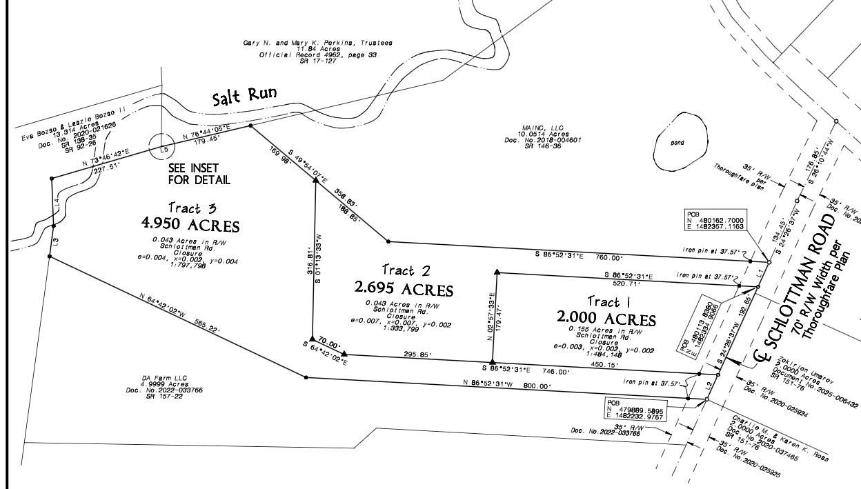 0 Schlottman Road Lot 1
