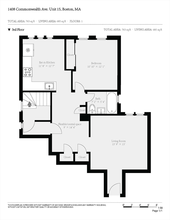 1408 Commonwealth Avenue # 15 Unit: 8-15