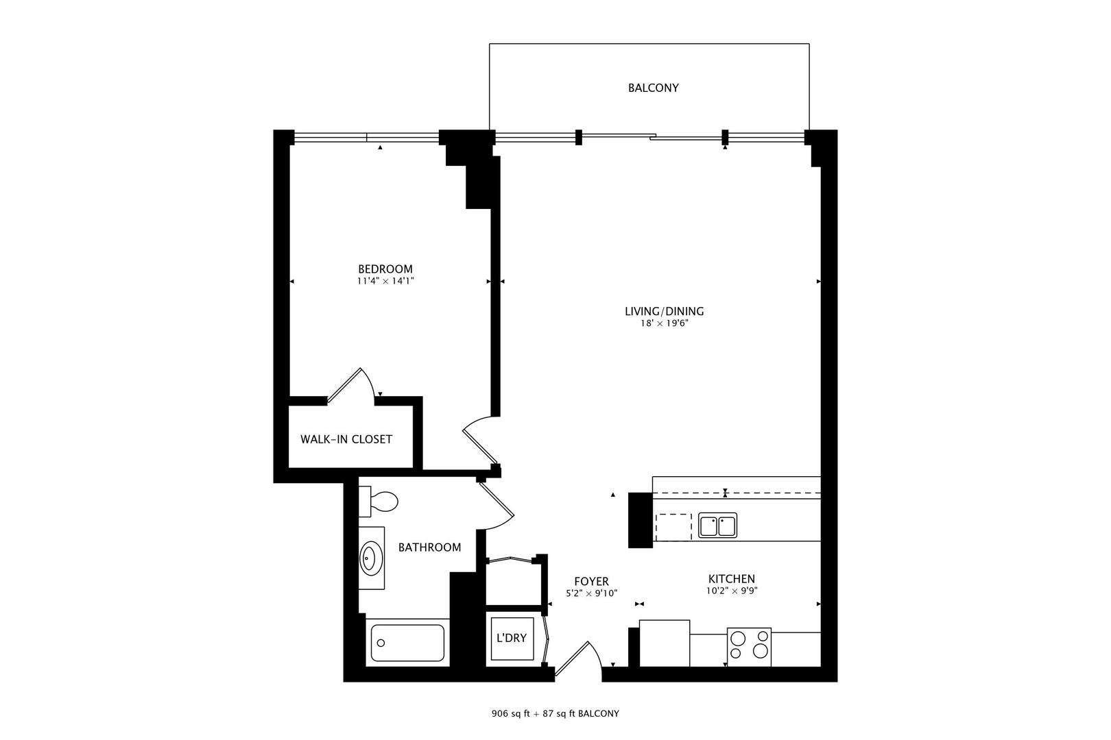 757 N Orleans Street Unit: 1203