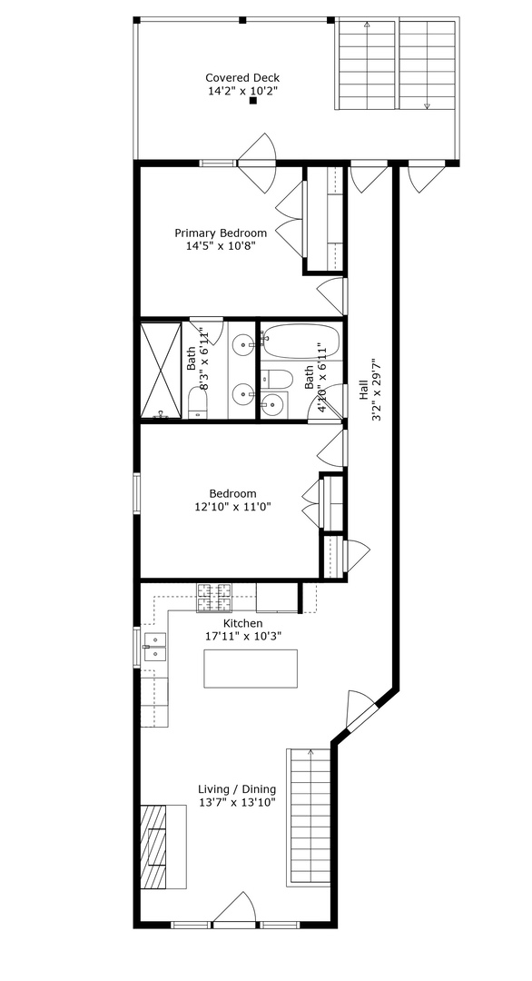 1243 N Paulina Street Unit: 1N