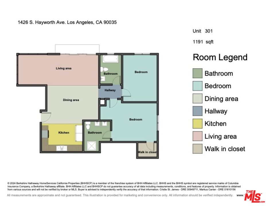 1426 S Hayworth Ave Unit: 301