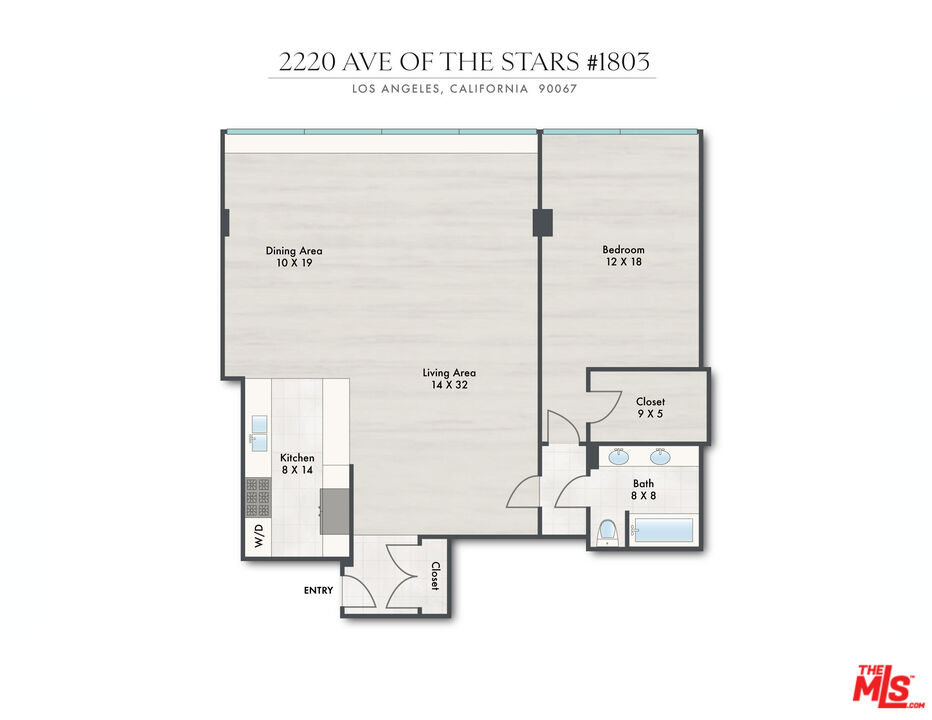 2220 Avenue Of The Stars Unit: 1803