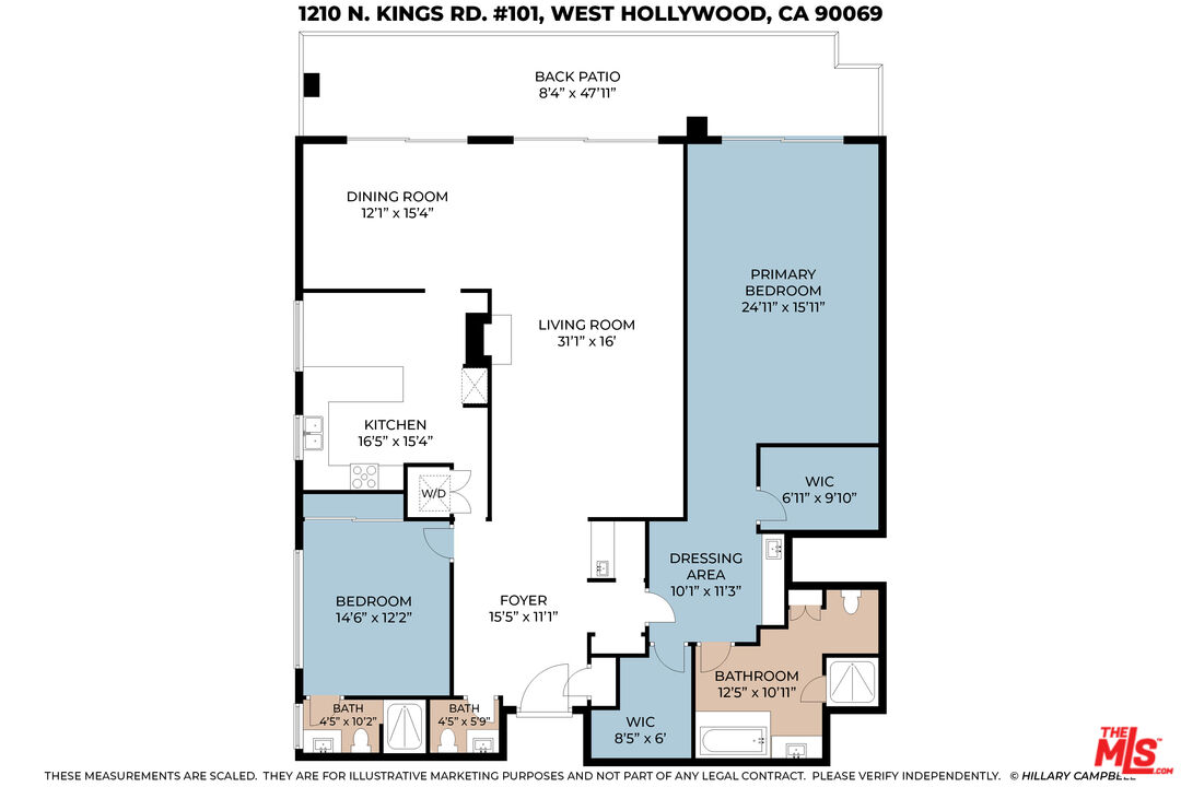 1210 N Kings Rd Unit: 101