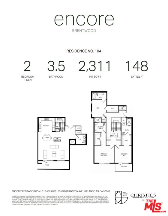 505 S Barrington Ave Unit: 104