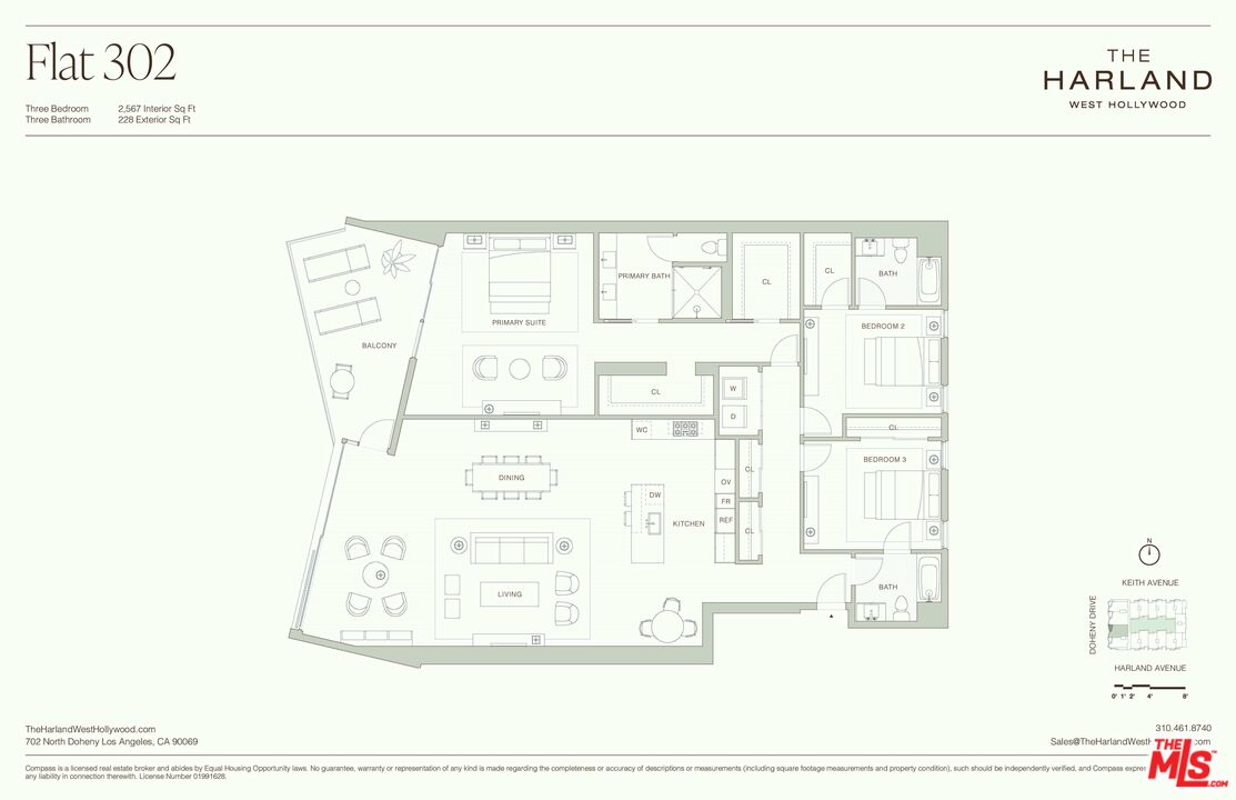 702 N Doheny Dr Unit: 302