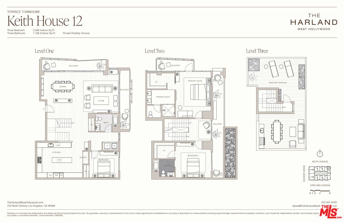 702 N Doheny Dr Unit: TH12