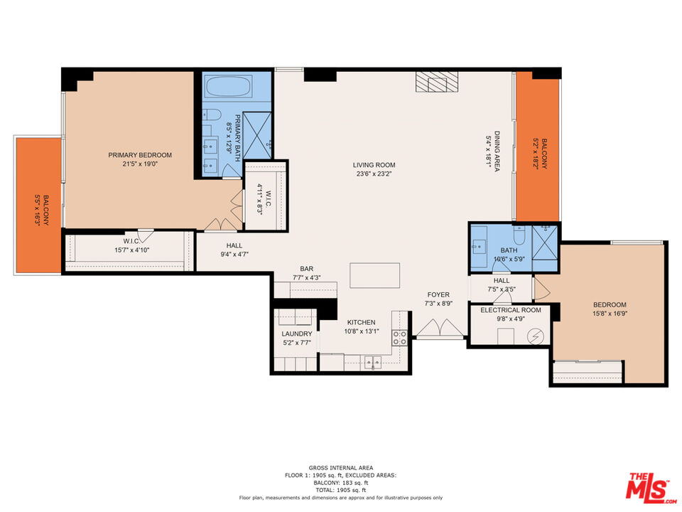 10445 Wilshire Blvd Unit: 1905