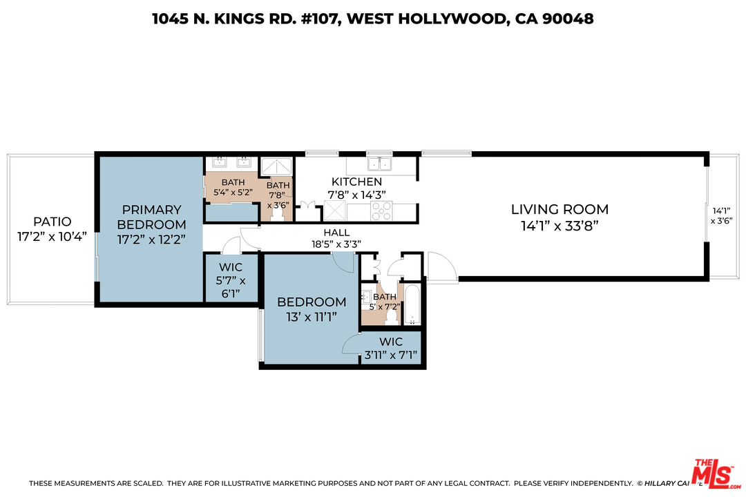 1045 N Kings Rd Unit: 107