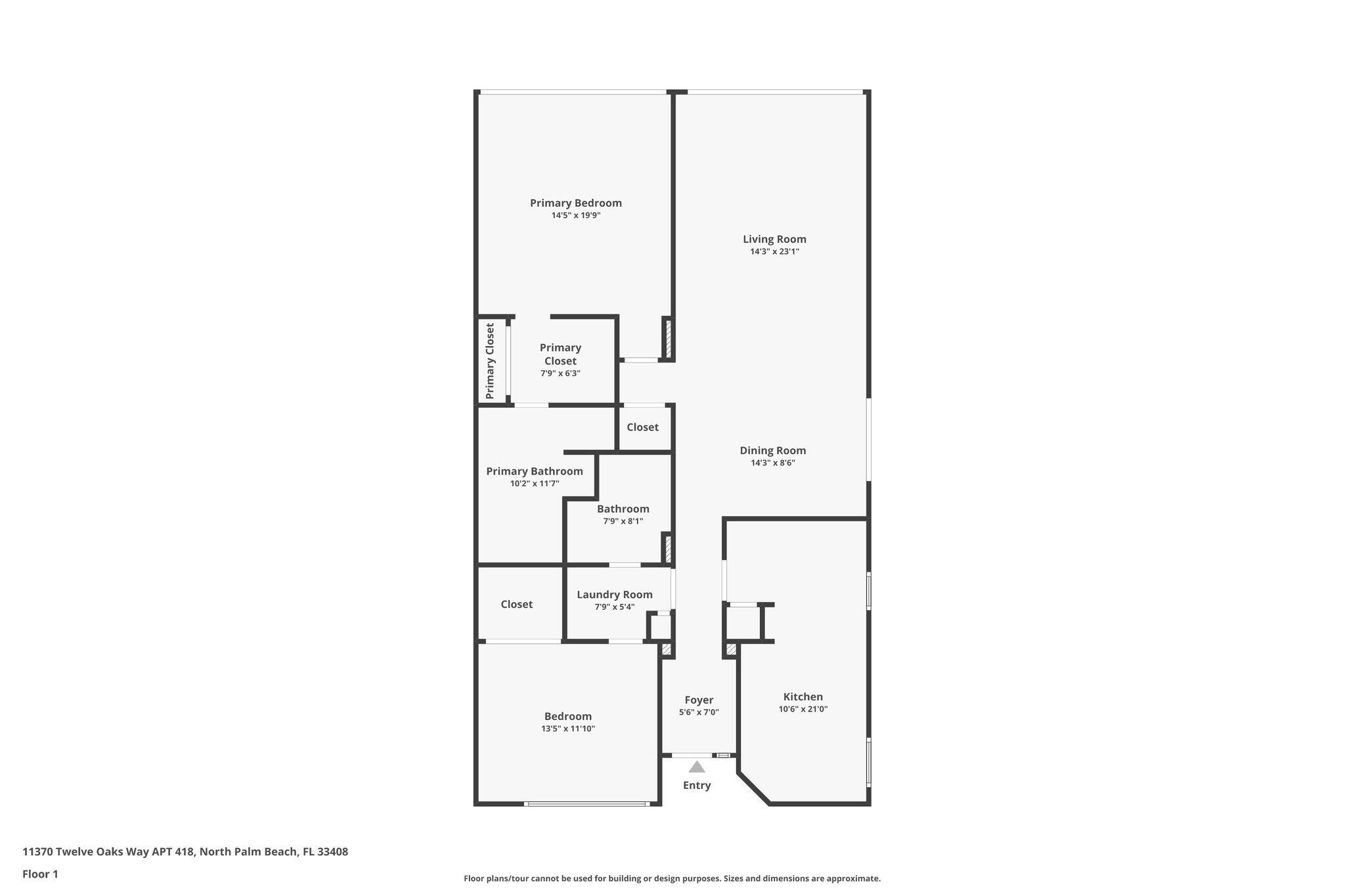 11370 Twelve Oaks Way 418