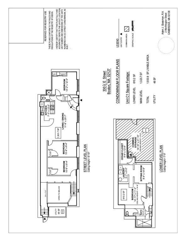 330 1/2 E Street Unit: 1