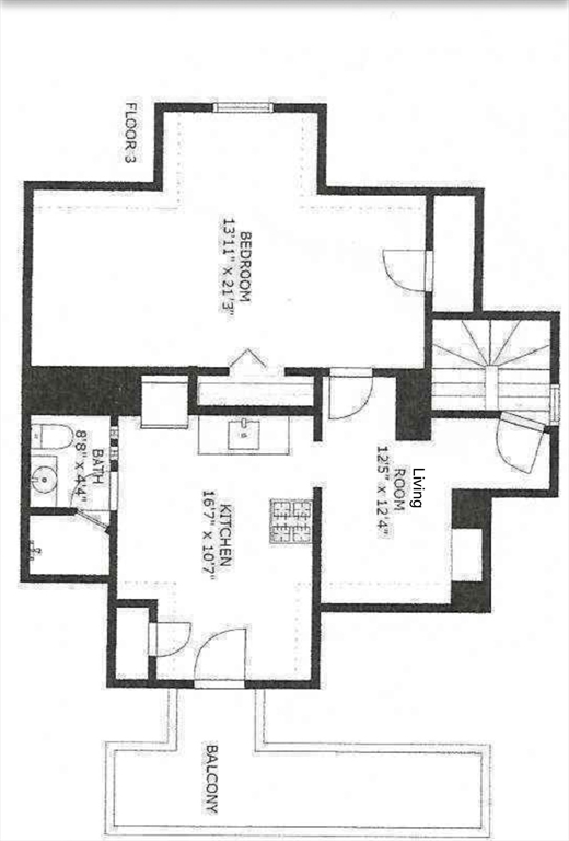 21 Wenham Street # 3, Boston Unit: 3