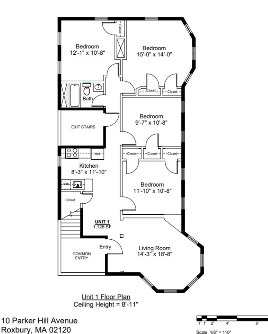 10 Parker Hill Av # 1