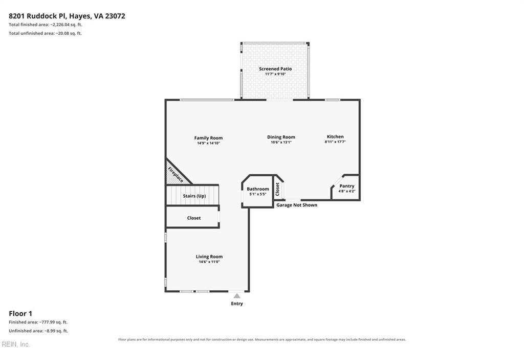 8201 Ruddock PL