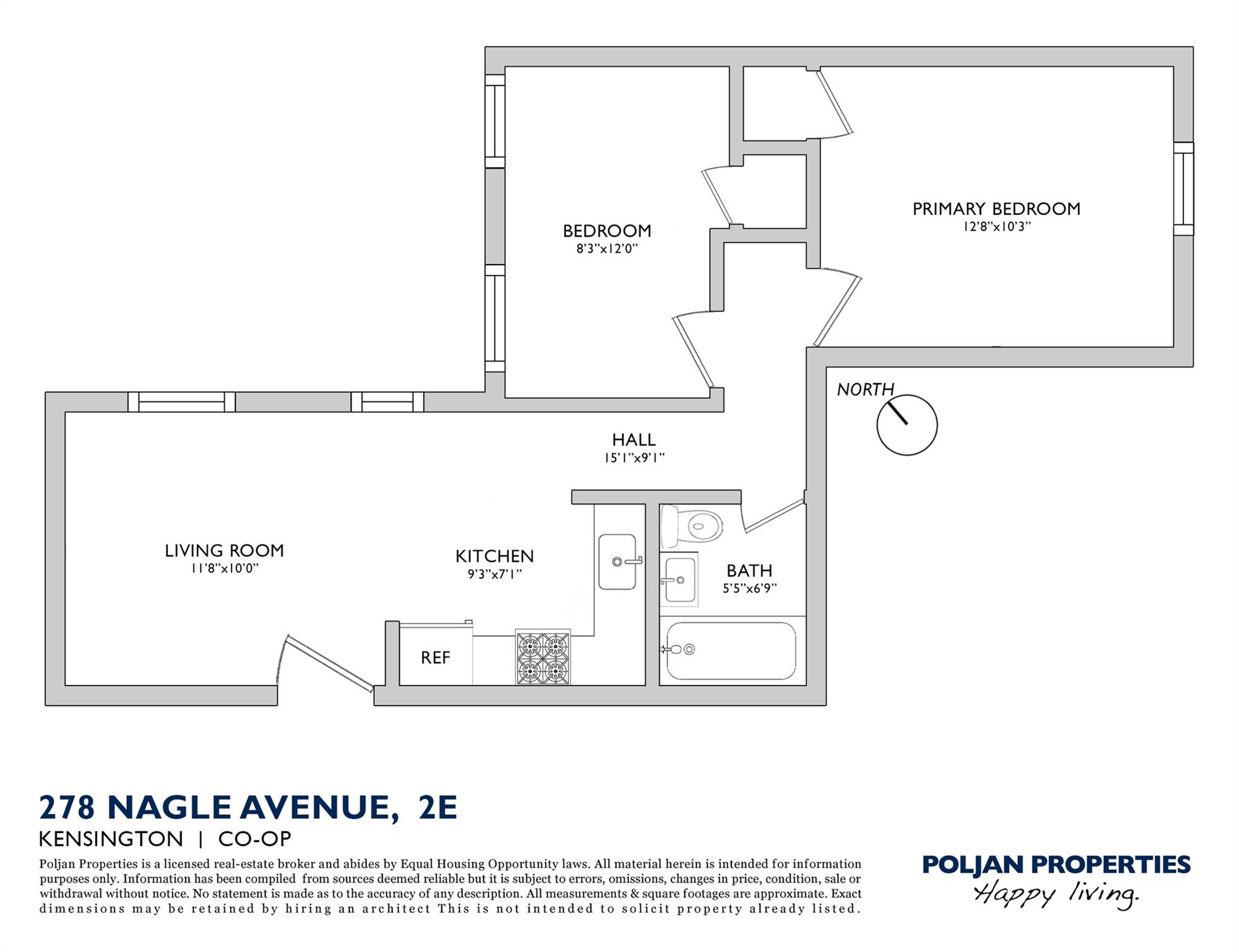 278 Nagle Avenue Unit: 2E