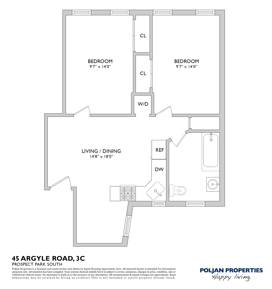 45 ARGYLE Road 3C