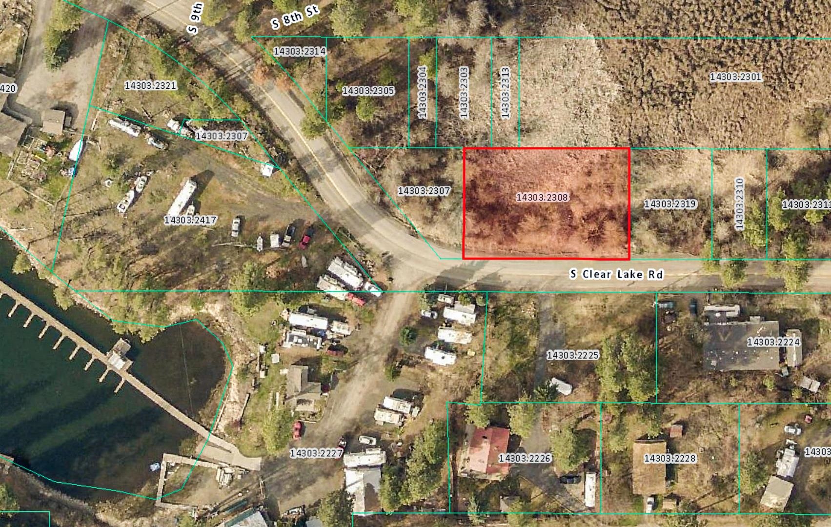 Near 12523 S Clear Lake Rd