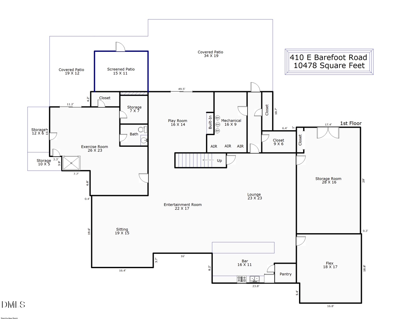 474 E Barefoot Road