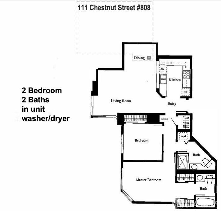 111 Chestnut Street # 808