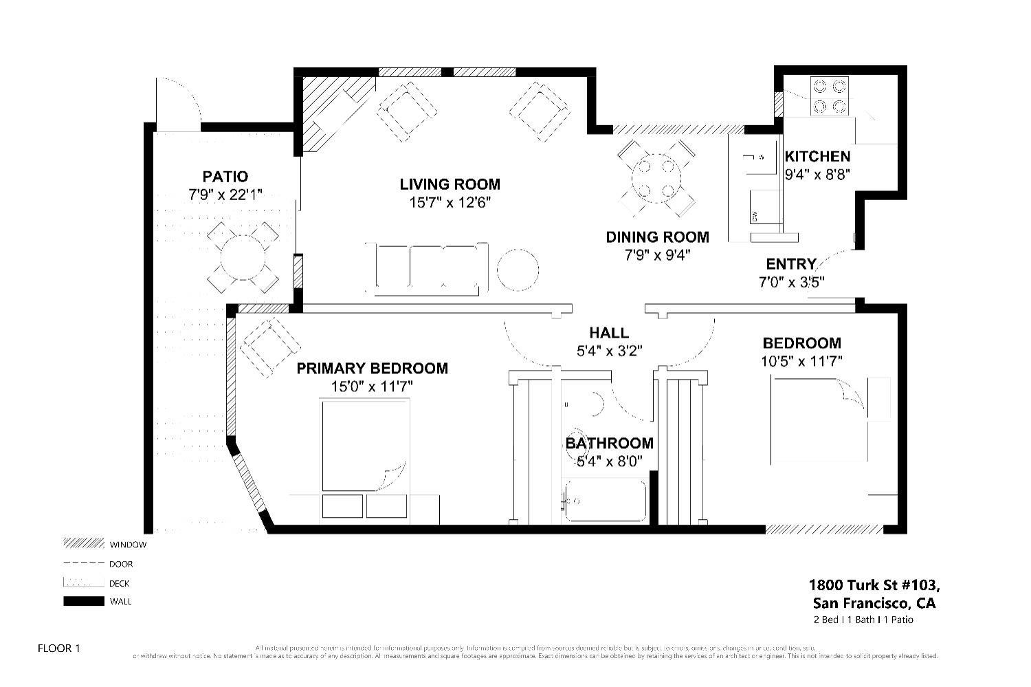 1800 Turk Street # 103